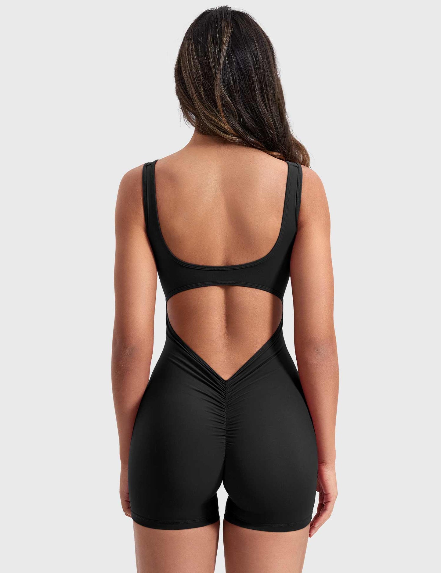 Vrouwelijke Romper met V-hals Elegant Design