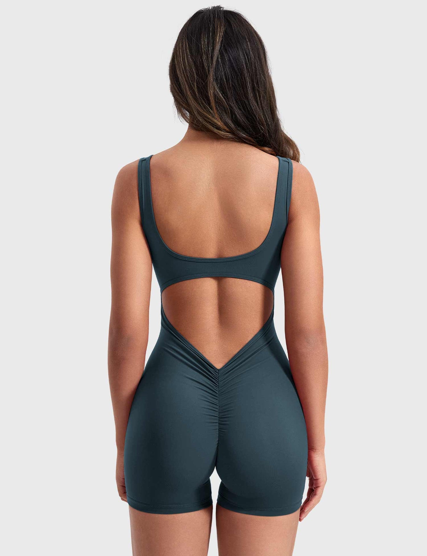 Vrouwelijke Romper met V-hals Elegant Design