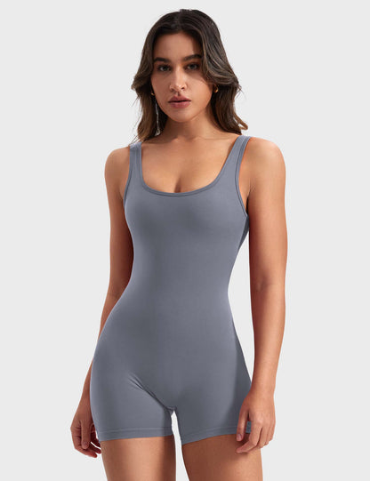 Vrouwelijke Romper met V-hals Elegant Design