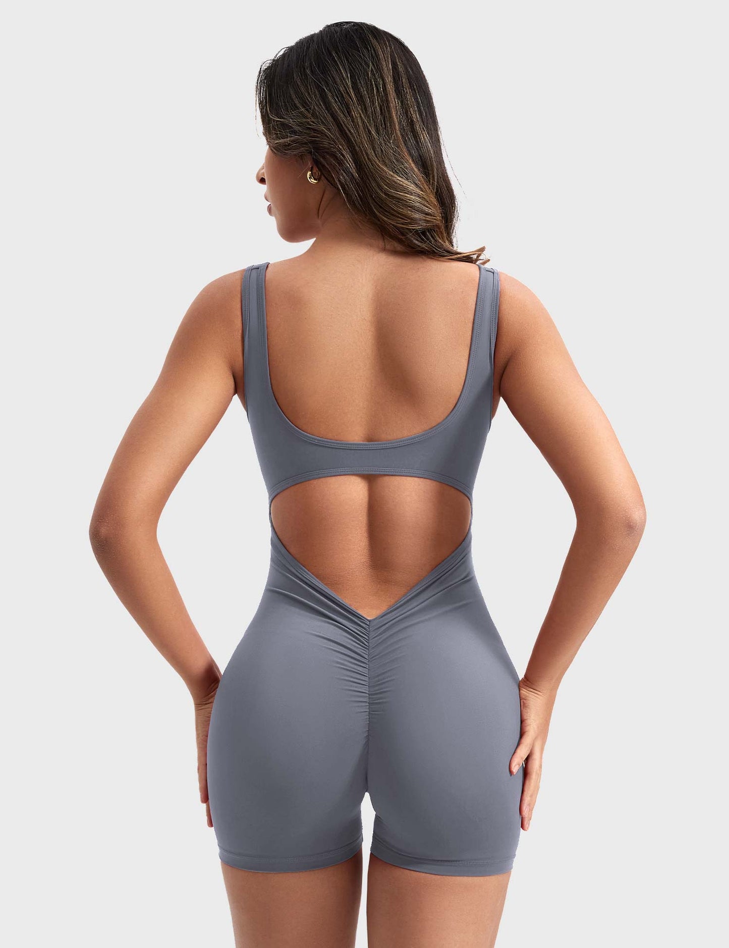 Vrouwelijke Romper met V-hals Elegant Design