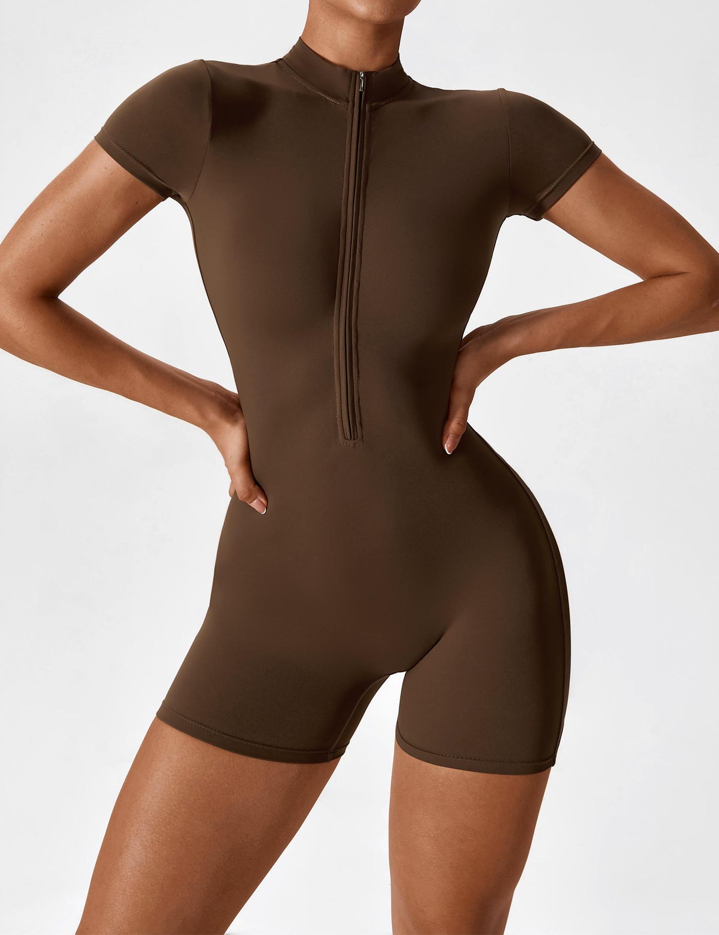 Korte Mouwen Jumpsuit Zomerjurk voor Vrouw