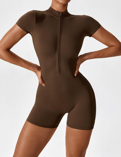 Korte Mouwen Jumpsuit Zomerjurk voor Vrouw