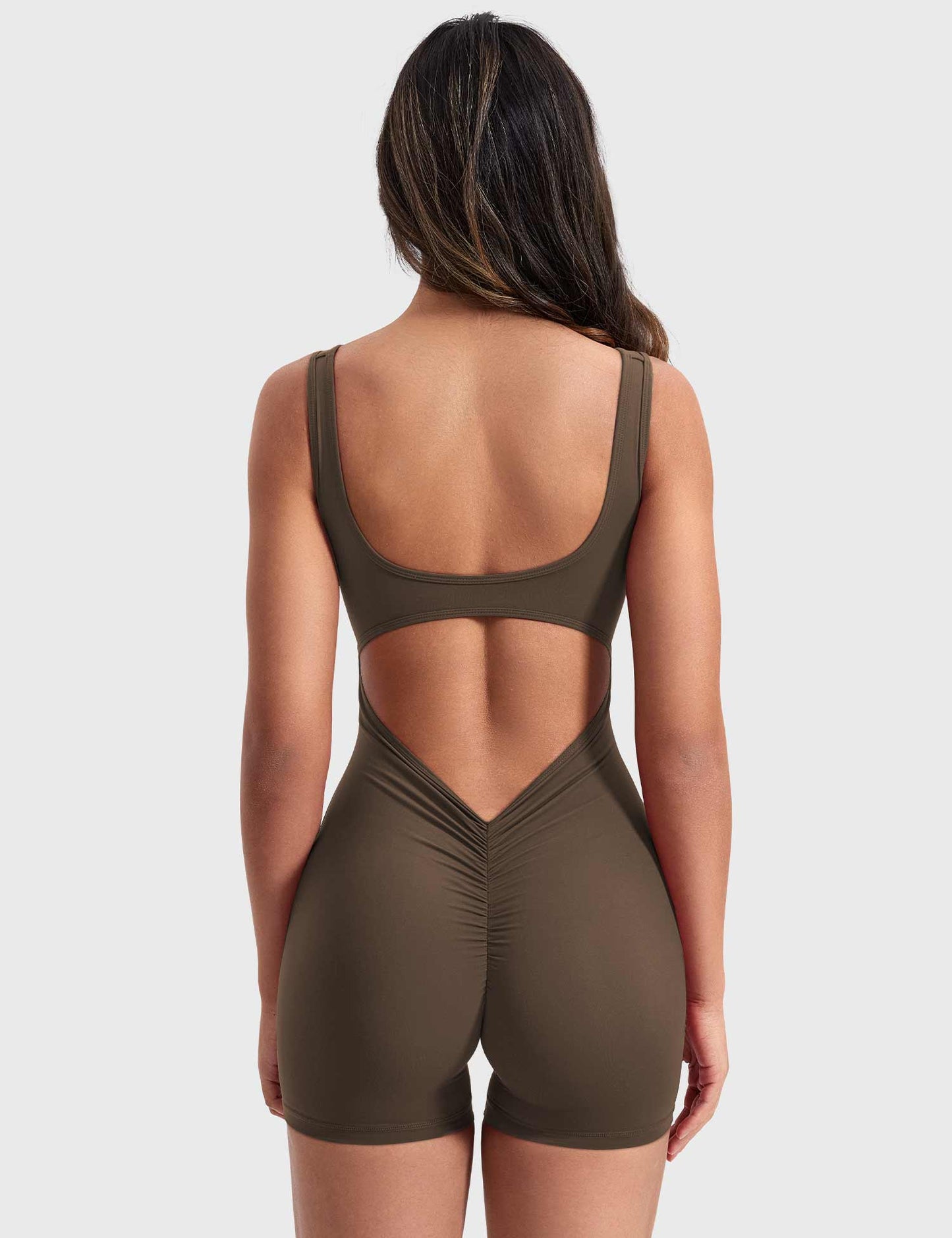 Vrouwelijke Romper met V-hals Elegant Design