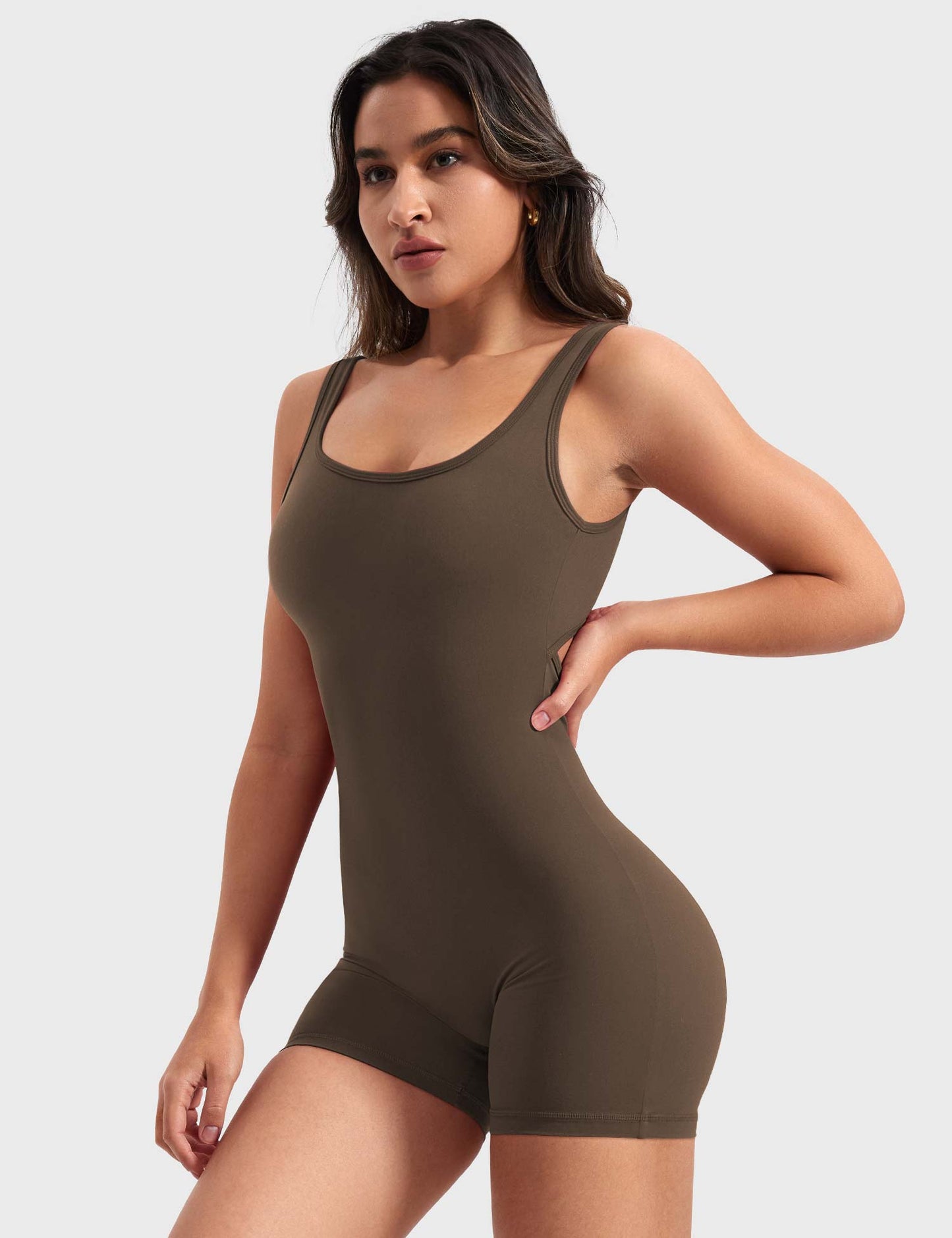 Vrouwelijke Romper met V-hals Elegant Design