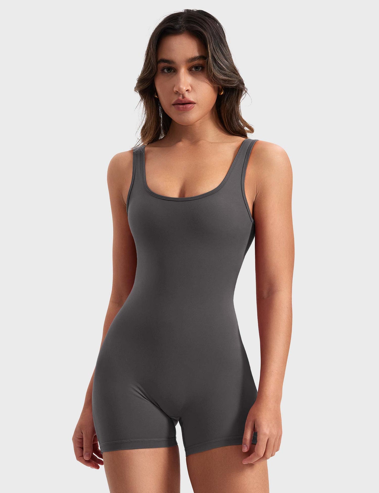 Vrouwelijke Romper met V-hals Elegant Design