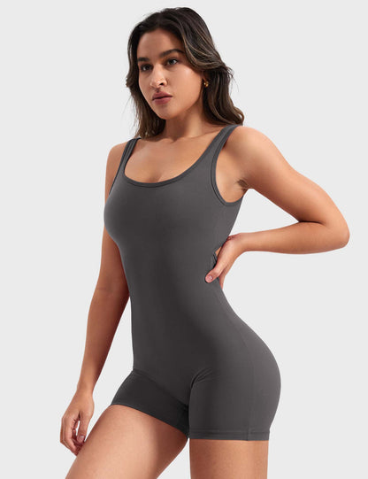 Vrouwelijke Romper met V-hals Elegant Design