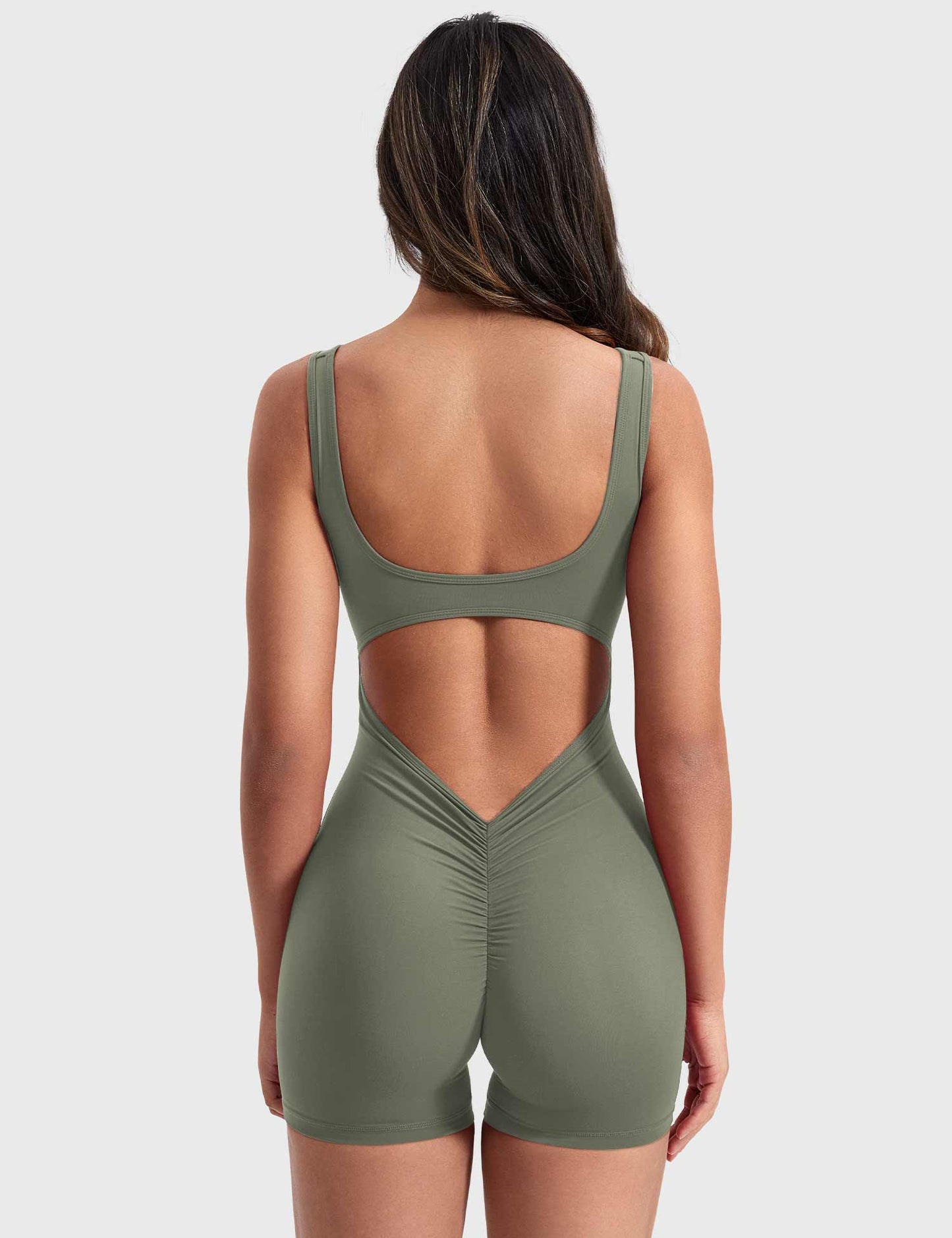 Vrouwelijke Romper met V-hals Elegant Design