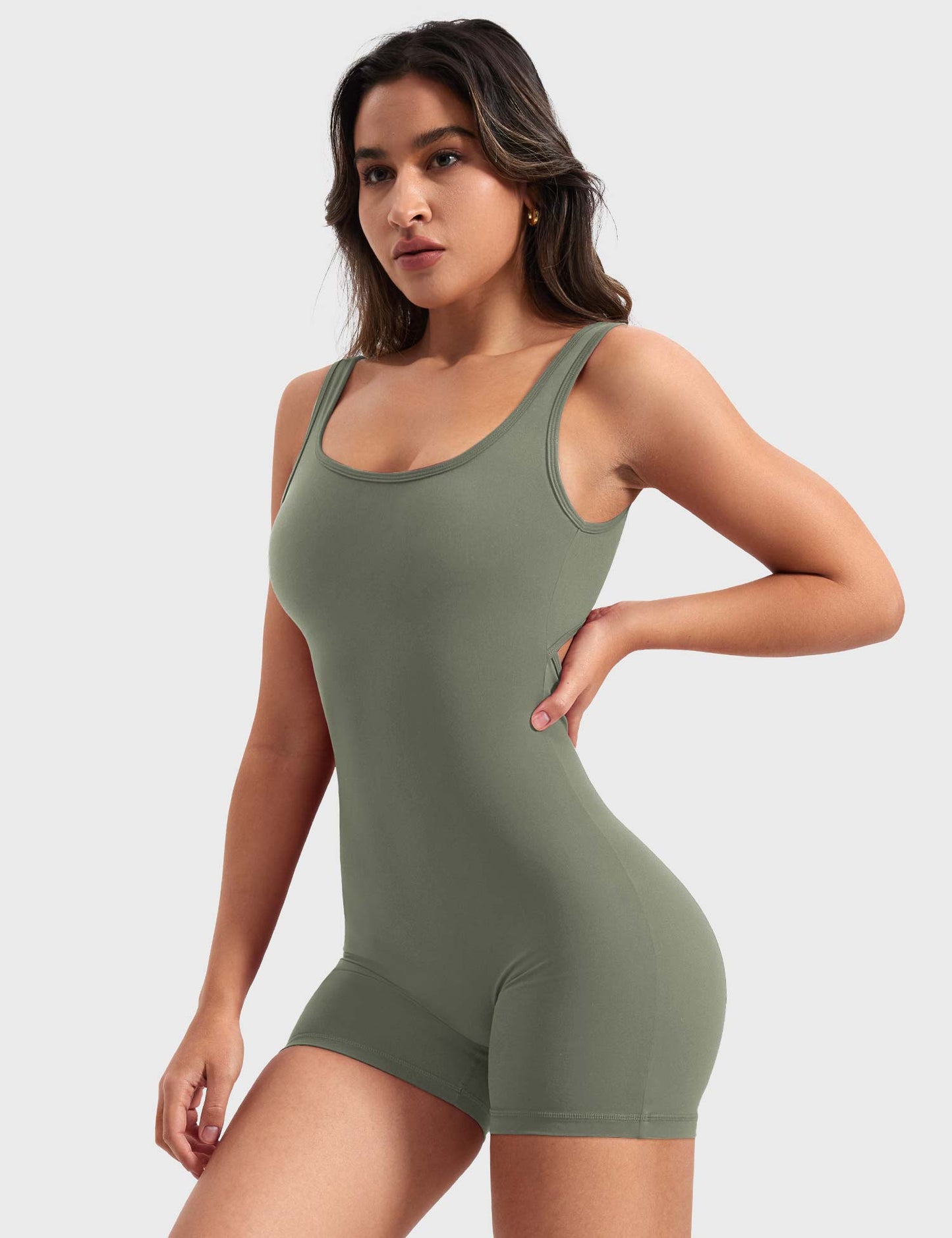 Vrouwelijke Romper met V-hals Elegant Design