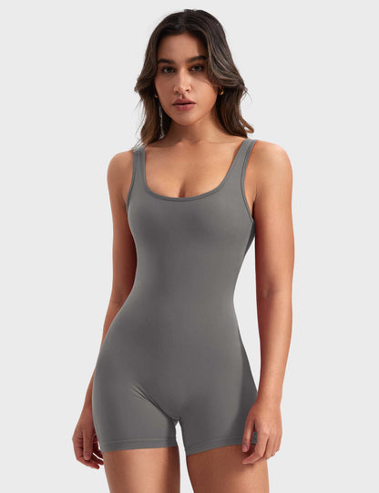 Vrouwelijke Romper met V-hals Elegant Design