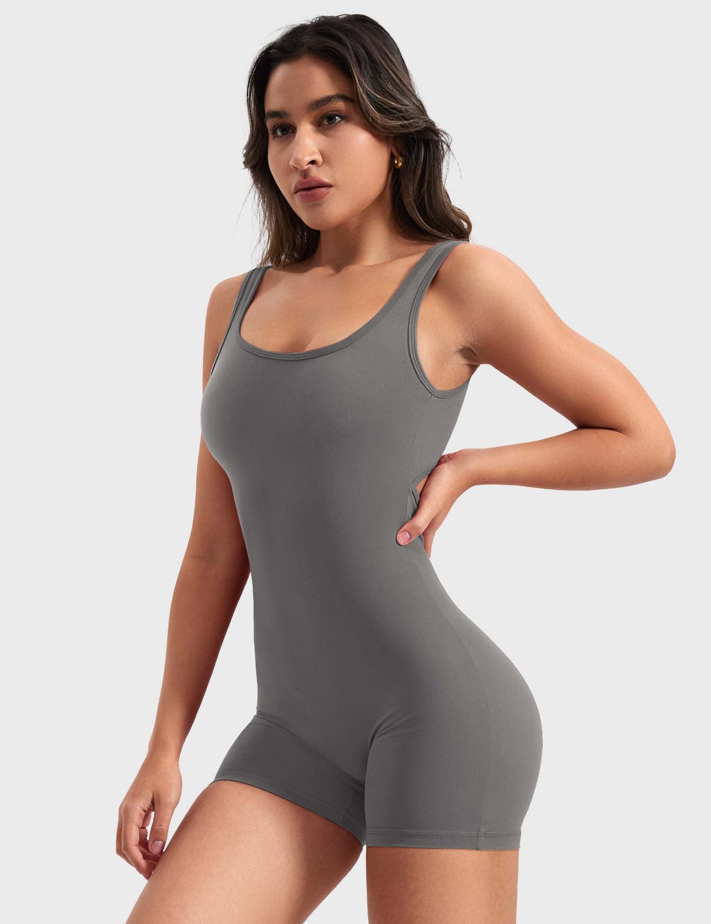 Vrouwelijke Romper met V-hals Elegant Design