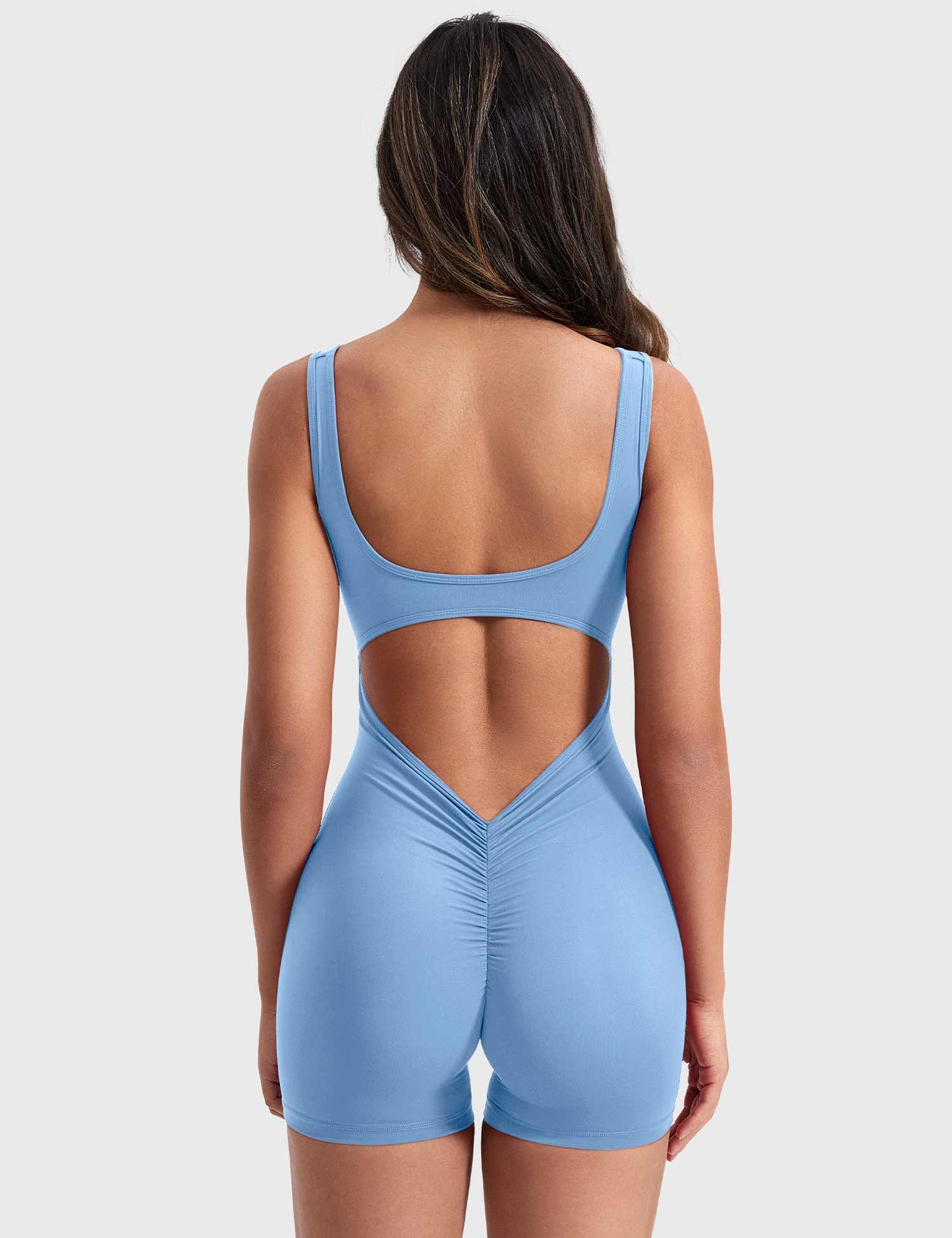 Vrouwelijke Romper met V-hals Elegant Design