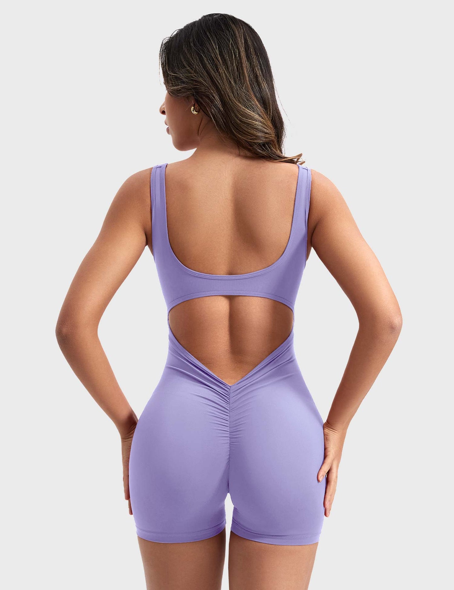 Vrouwelijke Romper met V-hals Elegant Design
