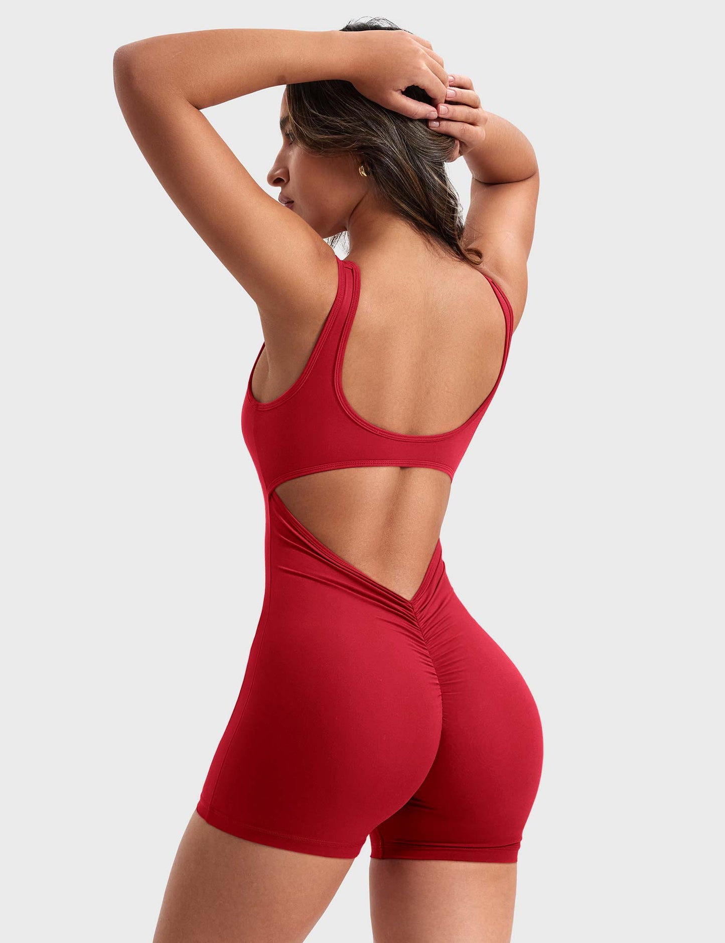 Vrouwelijke Romper met V-hals Elegant Design