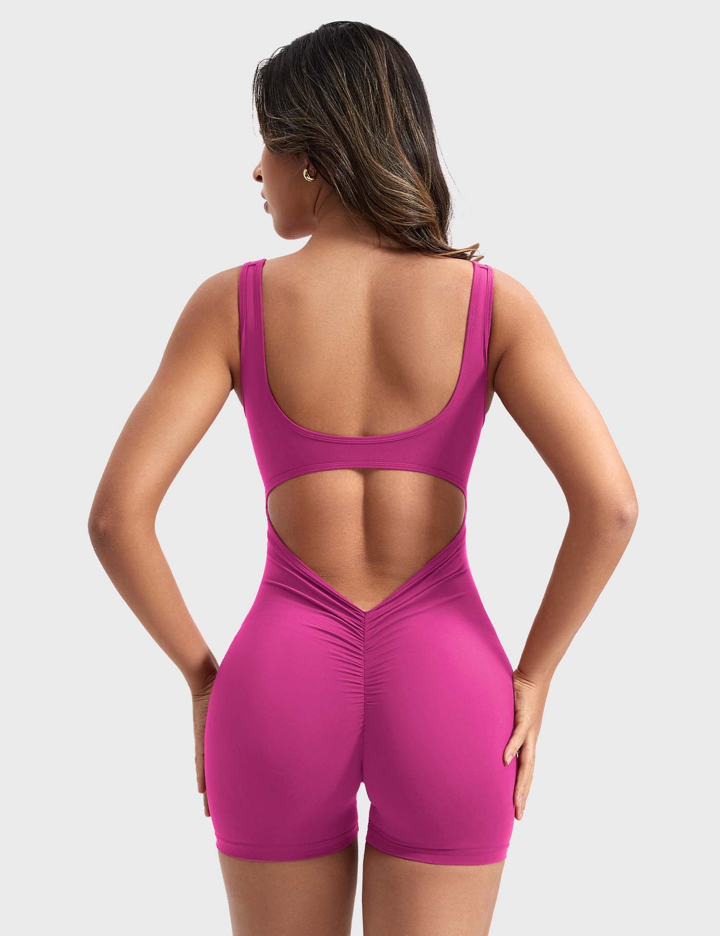 Vrouwelijke Romper met V-hals Elegant Design