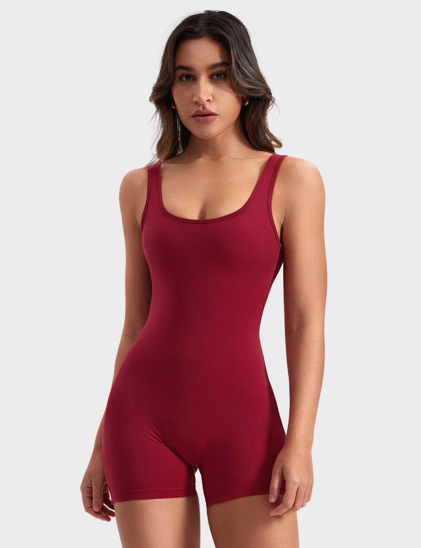 Vrouwelijke Romper met V-hals Elegant Design