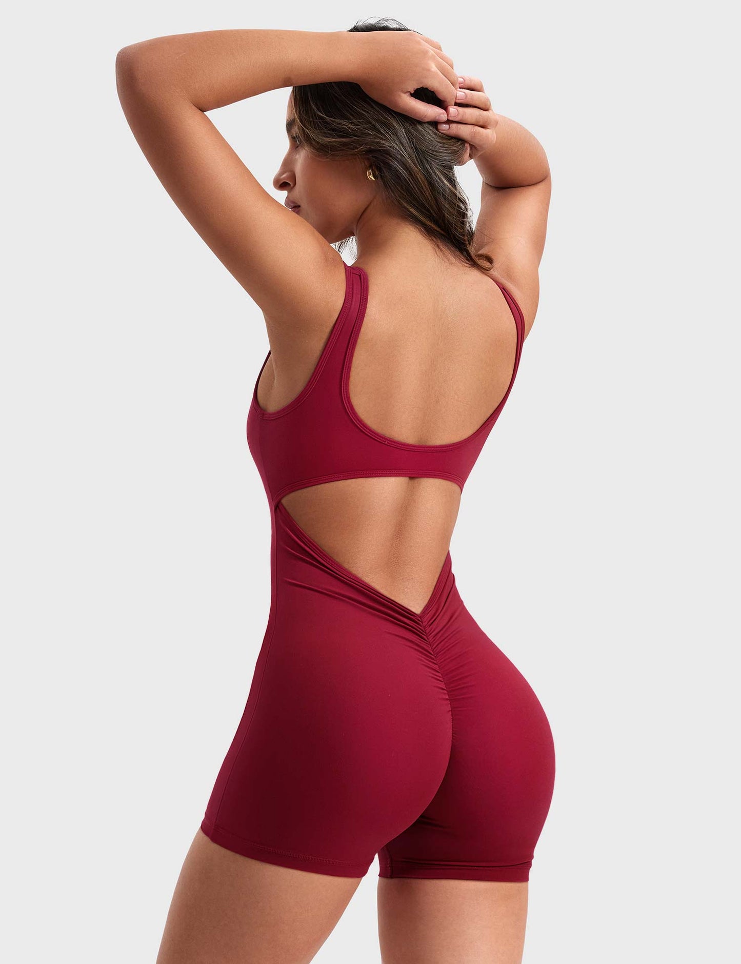 Vrouwelijke Romper met V-hals Elegant Design