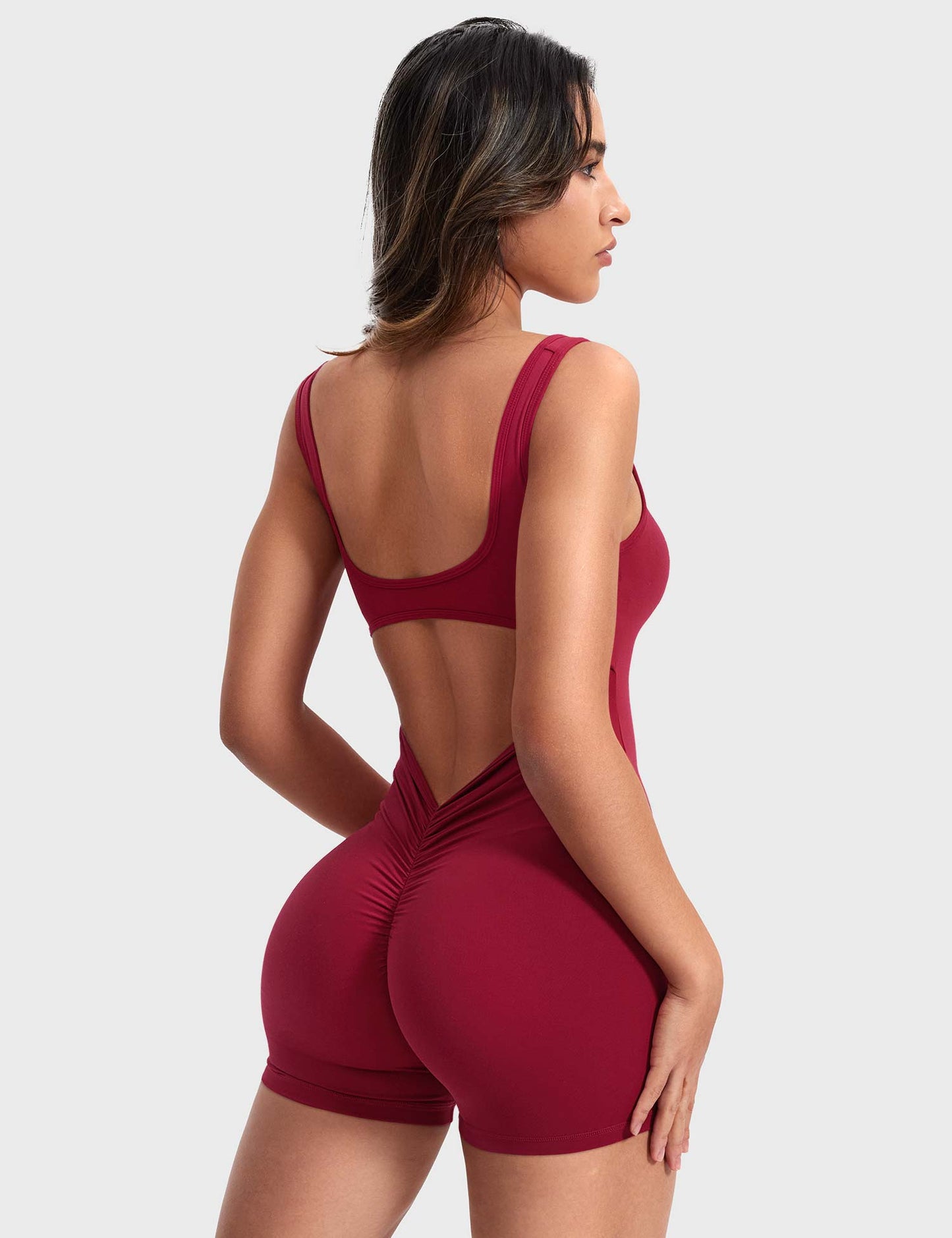 Vrouwelijke Romper met V-hals Elegant Design