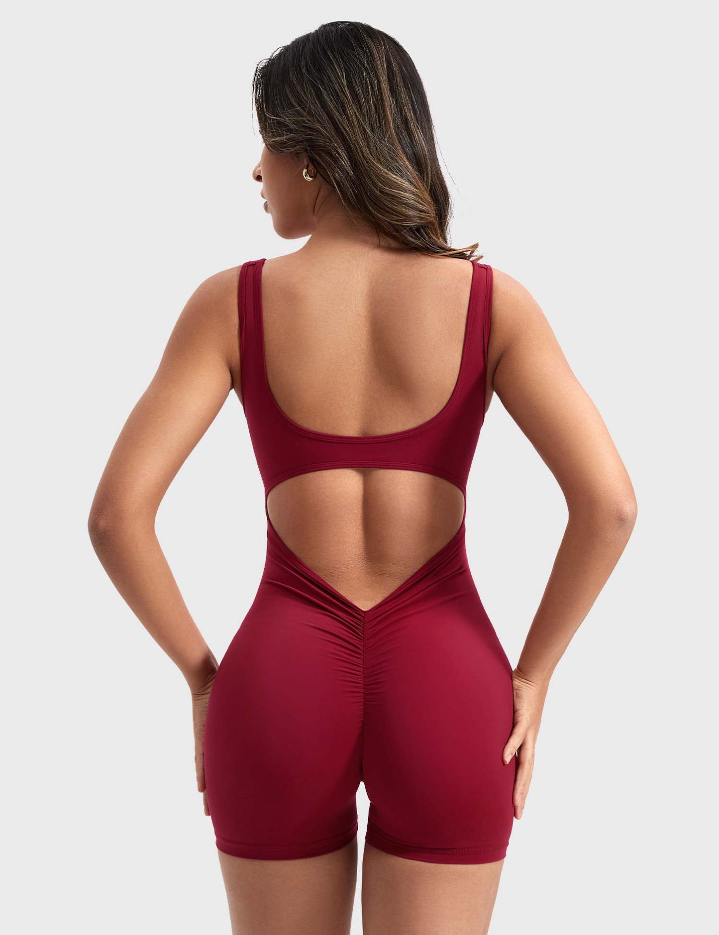Vrouwelijke Romper Elegante V-hals Jurk