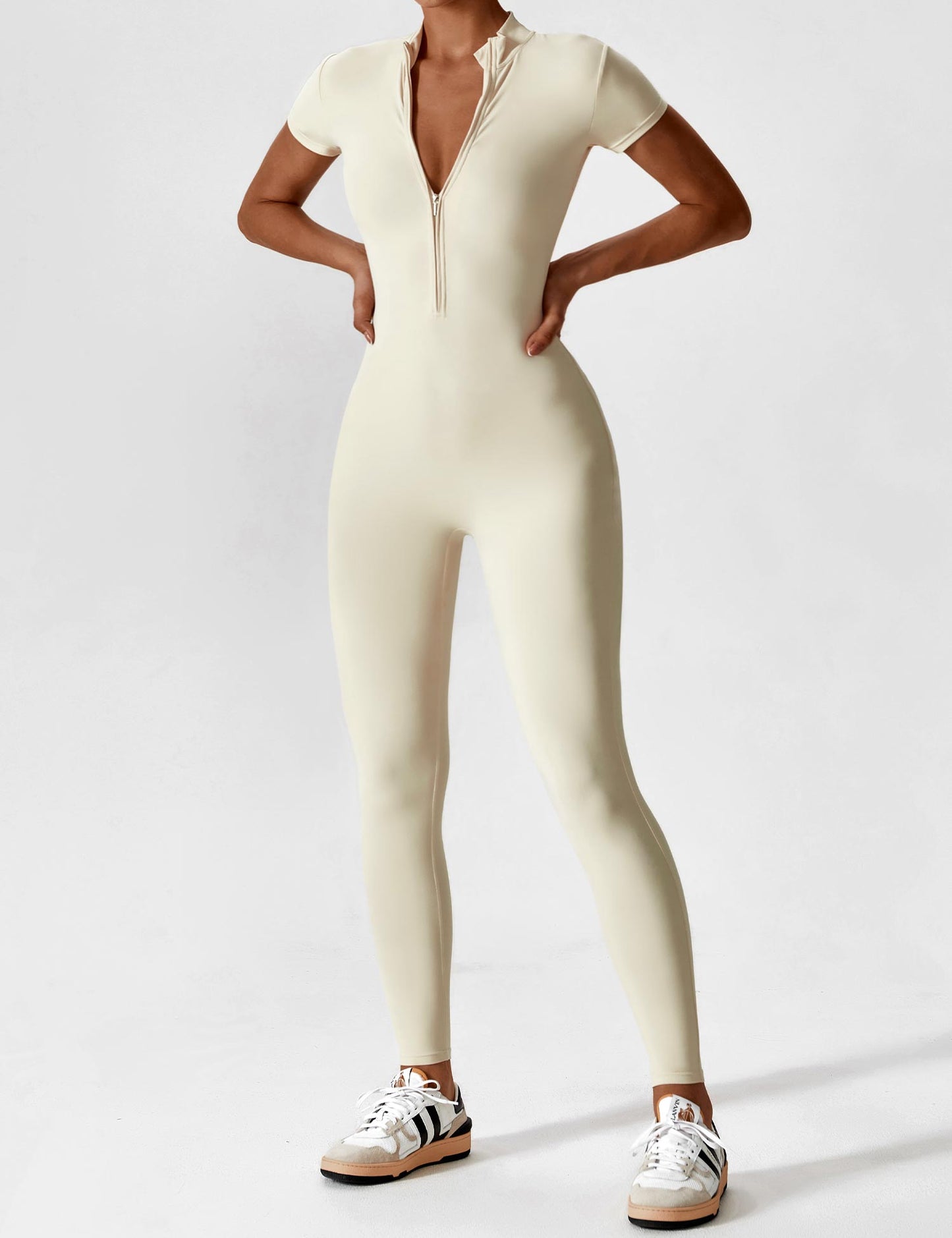 Isabella Jumpsuit Met Rits Modieus Design