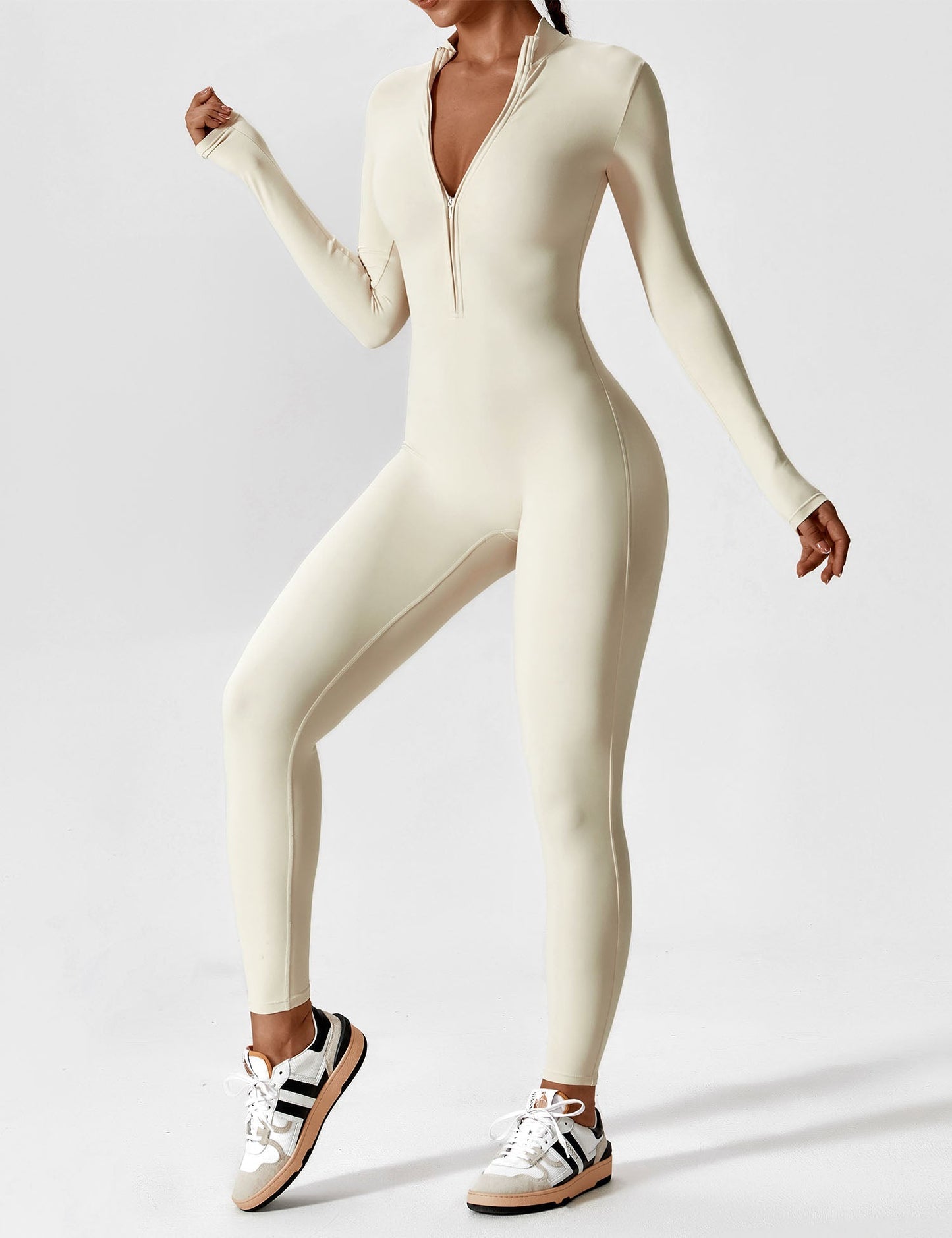 Isabella Jumpsuit Met Rits Modieus Design