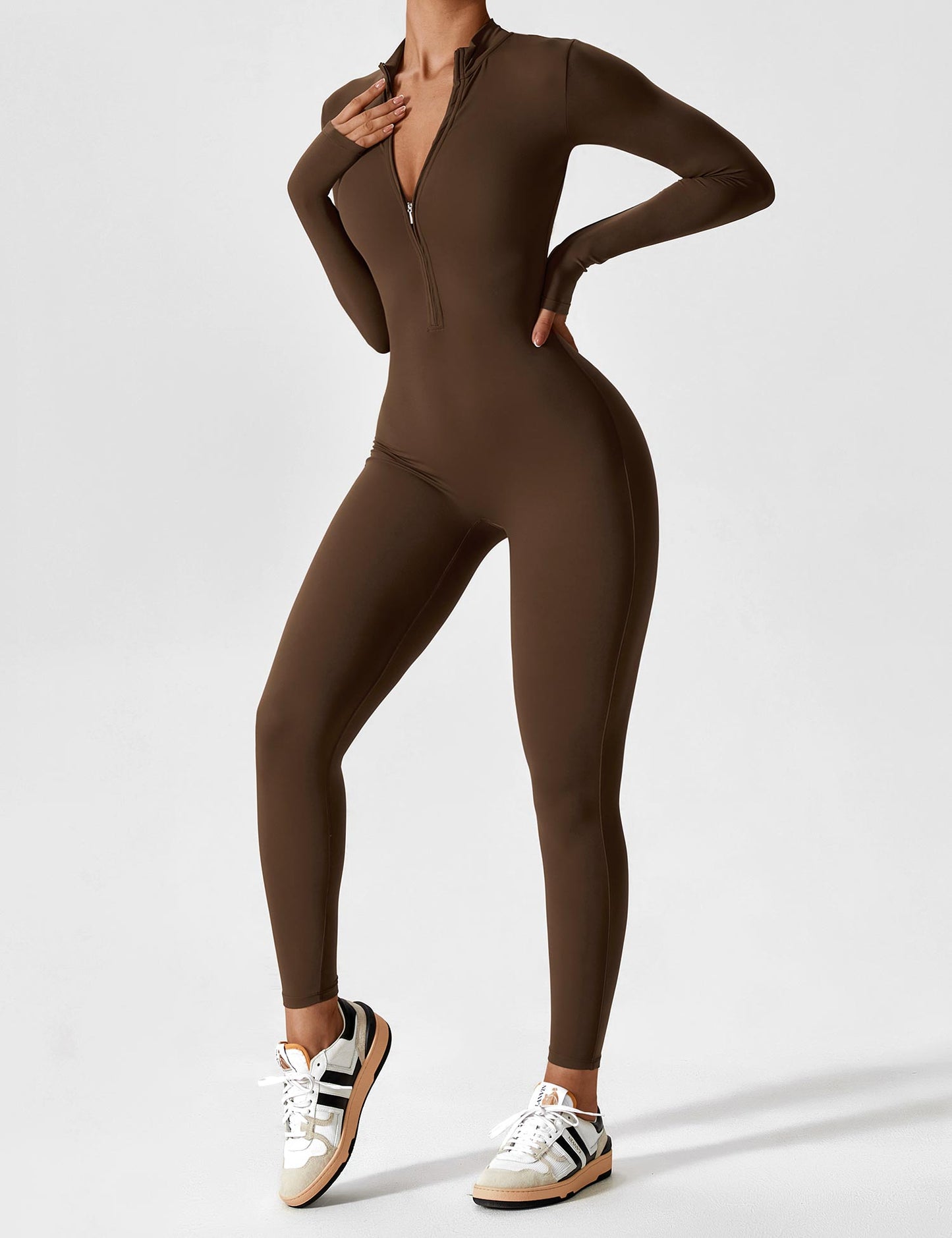 Isabella Jumpsuit Met Rits Modieus Design