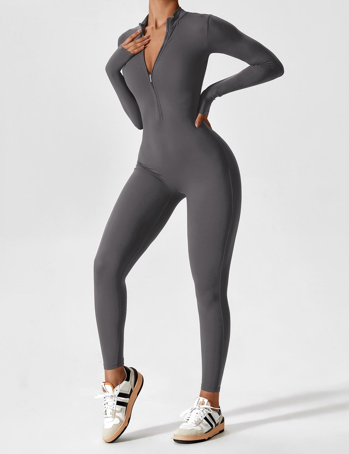 Isabella Jumpsuit Met Rits Modieus Design