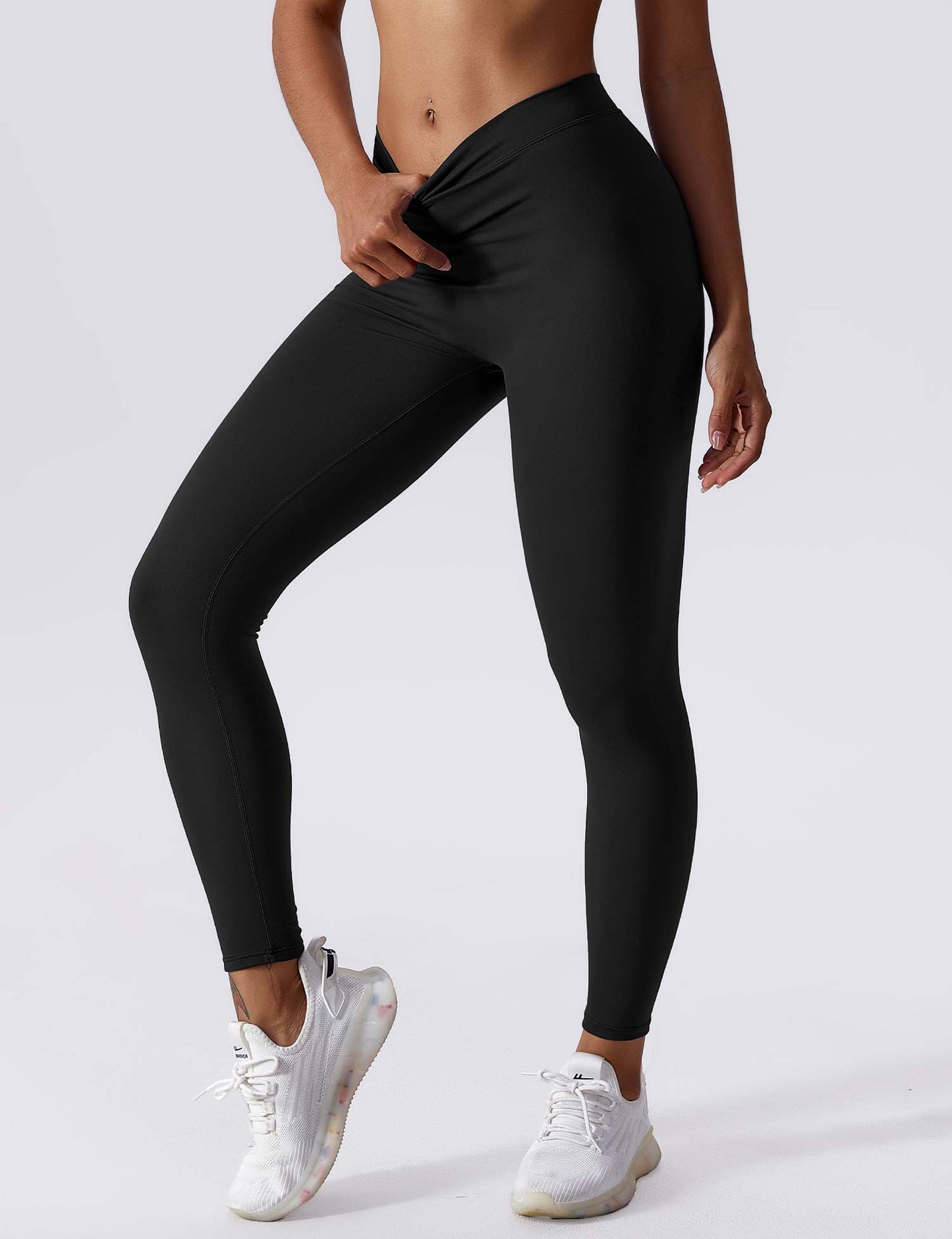 Donkere Leggings voor Vrouw Mode