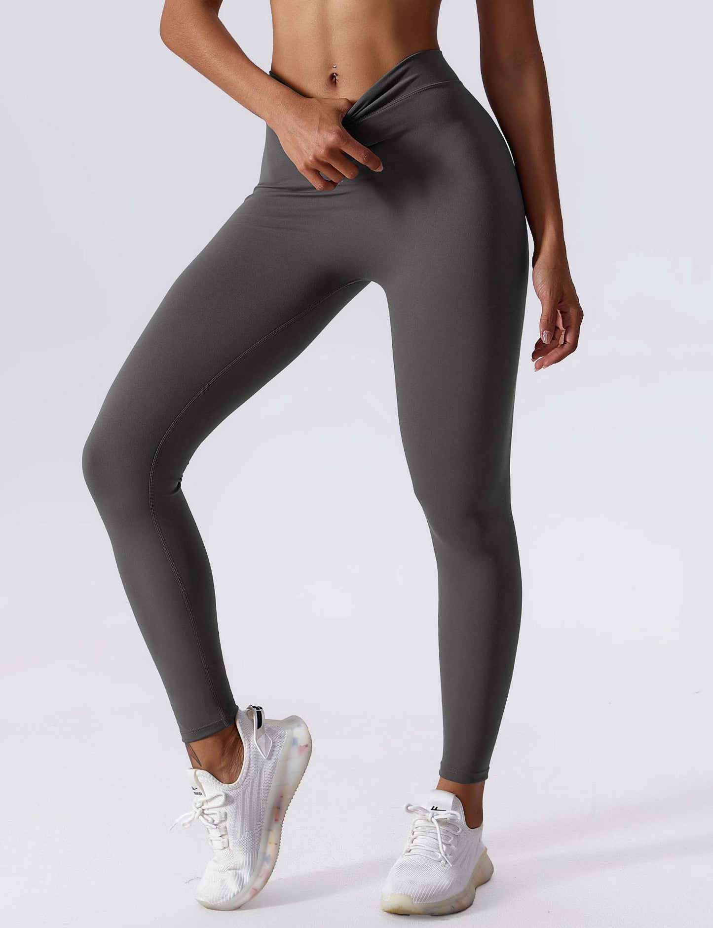 Donkere Leggings voor Vrouw Mode