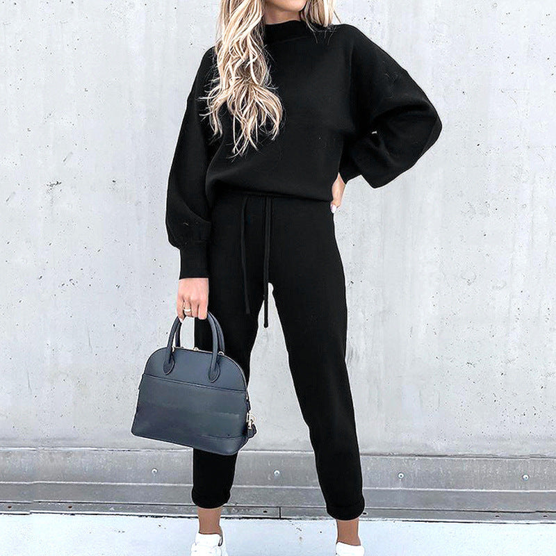 Gebreide Loungewear Set Dames Zacht en Comfortabel