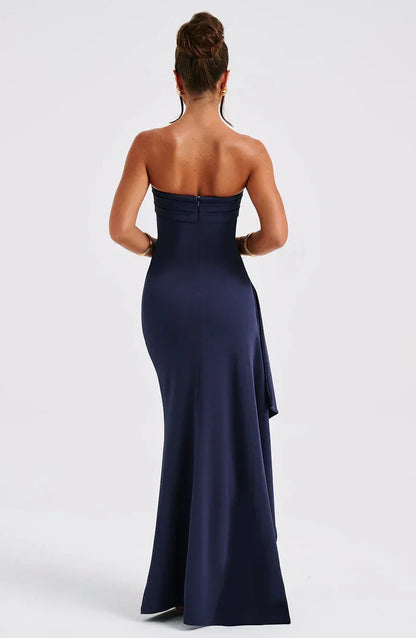 Maxi Jurk Off-Shoulder Comfortabel Zomerjurk met Twist Detail