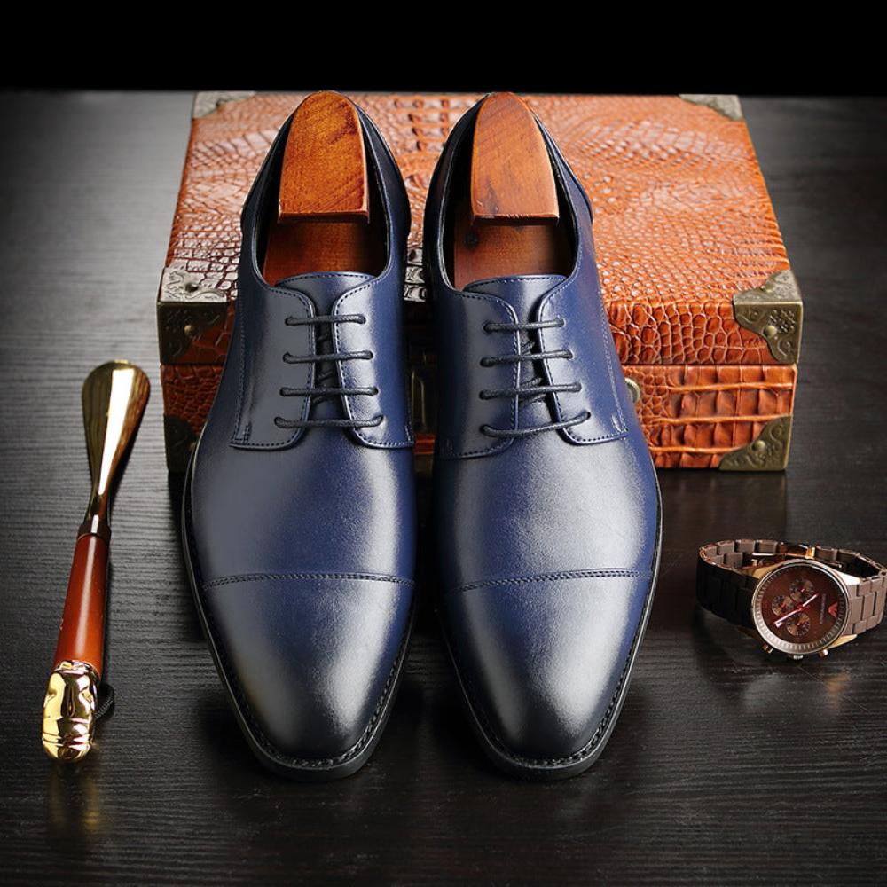 Heren Leren Oxfords Schoenen Klassieke Stijl
