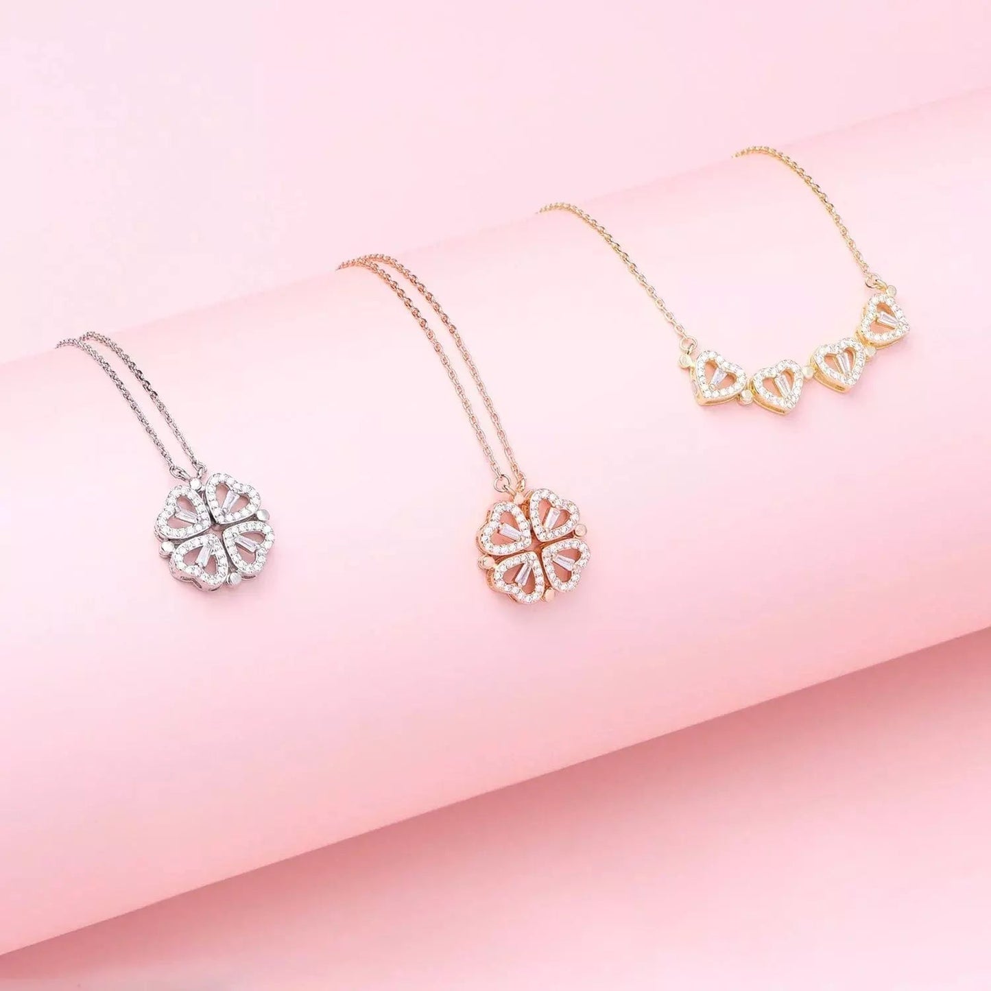 Gouden Ketting Hartsymbool Geluk en Liefde