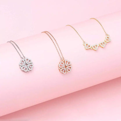 Gouden Ketting Hartsymbool Geluk en Liefde
